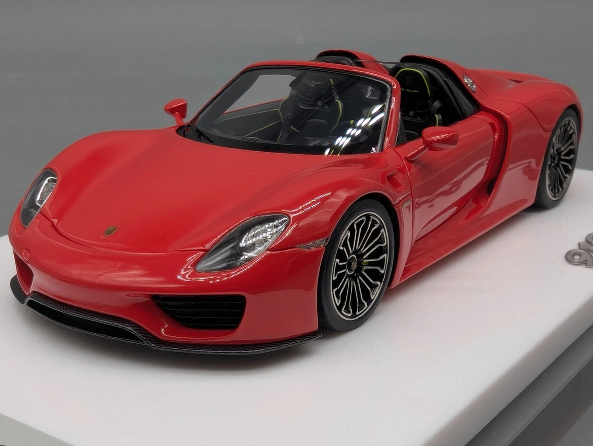 Eidolon Make Up 1:43 Porsche 918 Spyder 2011 Guards Red Rot mit OVP
