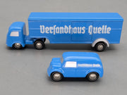 Modellautos 1:90 Schuco Piccolo-Set 2001 Versandhaus Quelle 2-teilig mit OVP