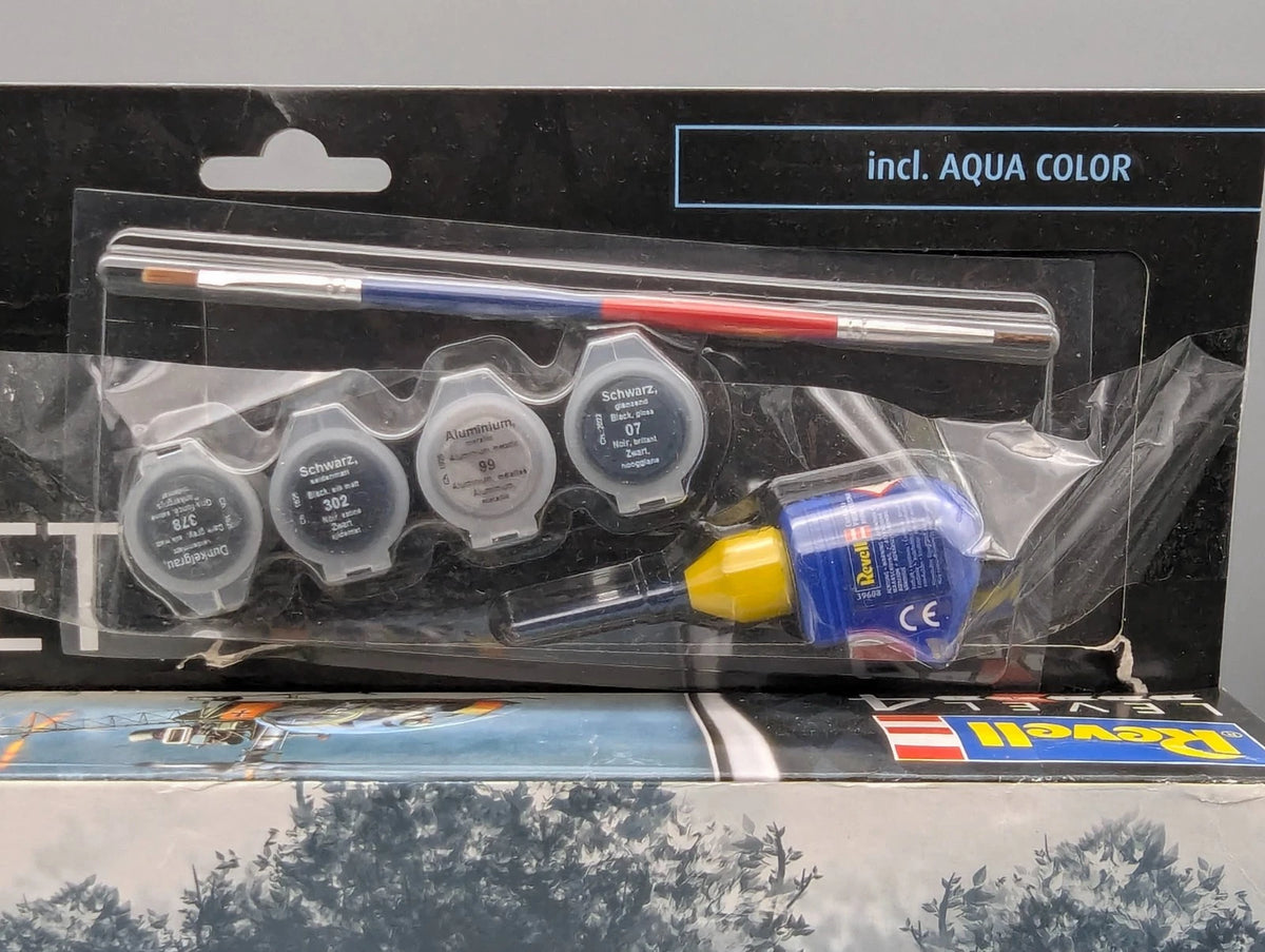 Hubschrauber Modell Bausatz 1:32 Revell 03804 Alouette 2 mit Farben mit OVP