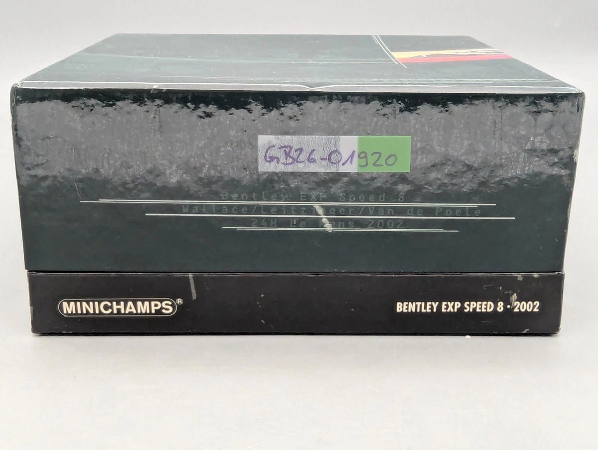 Modellautos 1:43 Minichamps Bentley EXP Speed 8 24h Le Mans 2002 #8 mit OVP