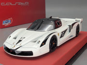 Modellautos 1:43 BBR CALSITO Ferrari FXX Evoluzione #17 Weiß 25/25 OVP
