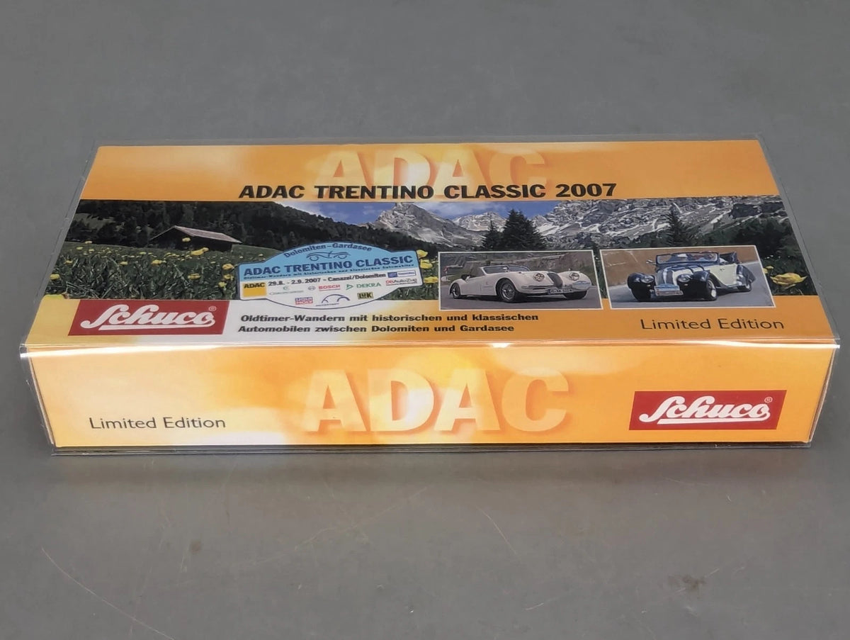 Modellautos 1:90 Schuco Piccolo Set ADAC Trentino Classic 2007 BMW + Jaguar OVP