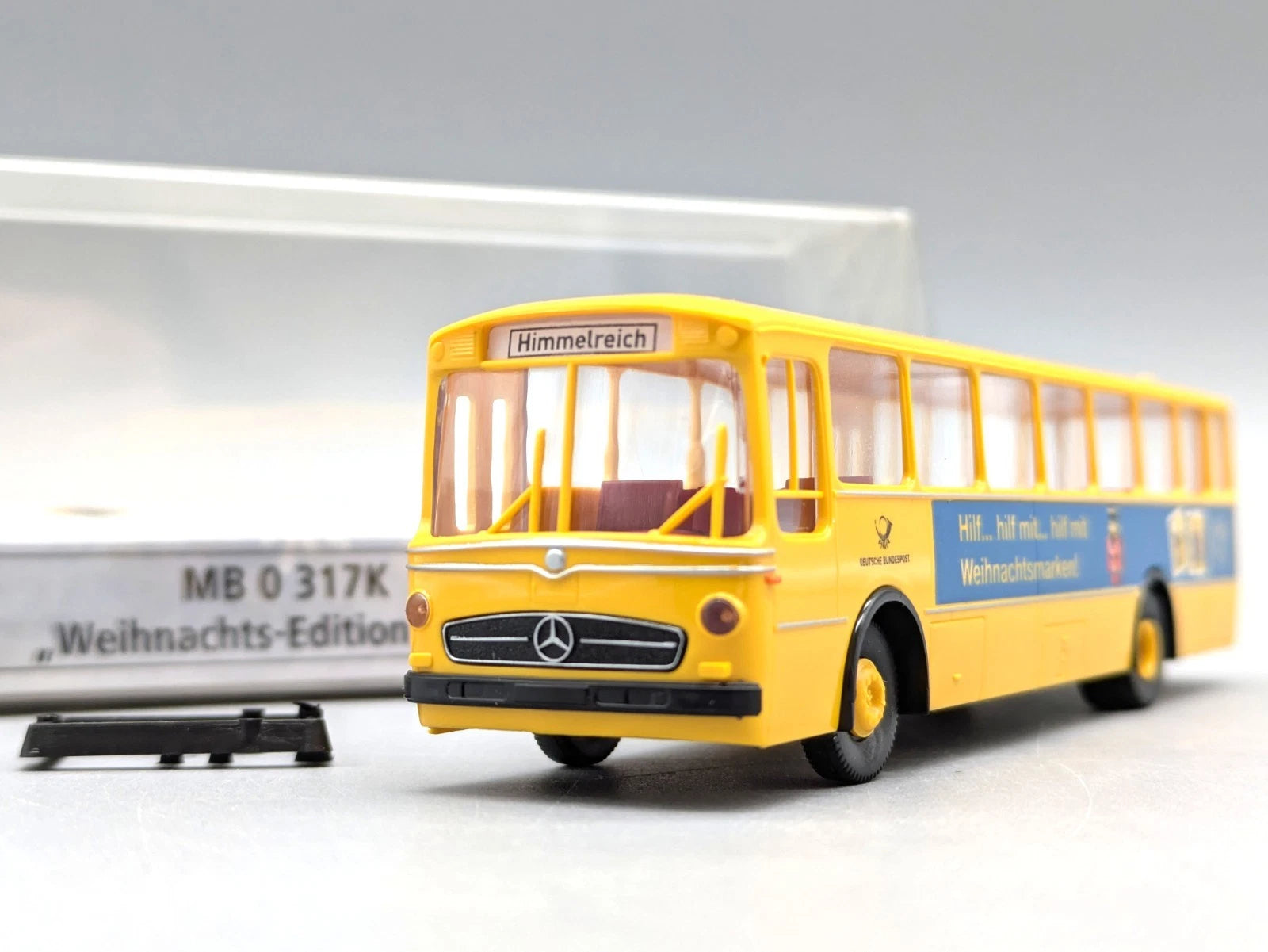 Bus Modell 1:87 Brekina Mercedes Benz  0 317K "Weihnachts-Edition 2008" mit OVP