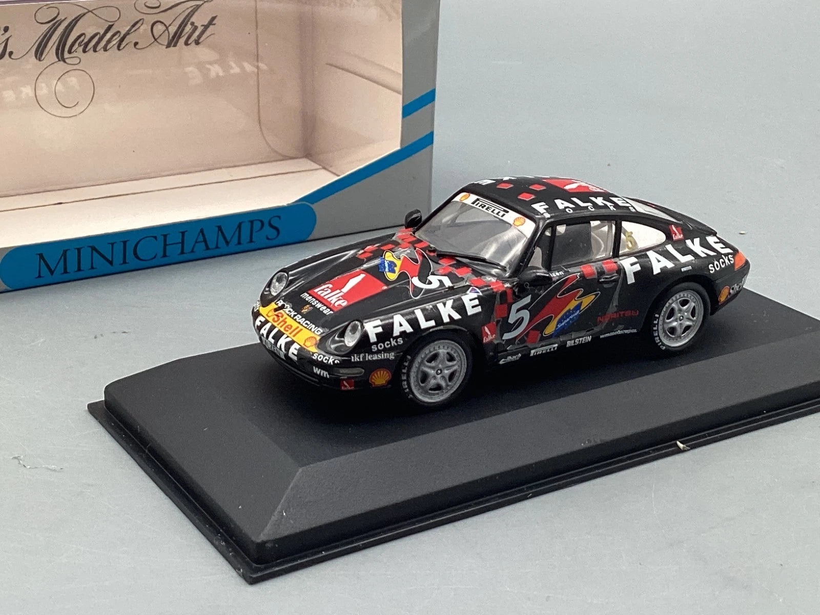 Modellautos 1:43 Minichamps Porsche 911 Supercup 1994 Alzen #5 mit OVP