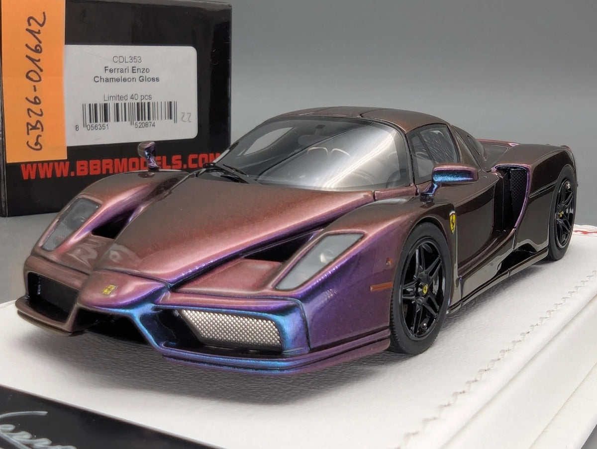 Modellautos 1:43 BBR Executive Ferrari Enzo Ferrari Chameleon Gloss 22/40 OVP