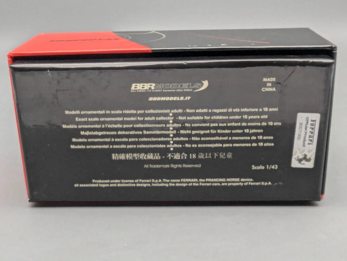 Modellautos 1:43 BBR Concept43 Ferrari F12 TDF Avorio Gloss 08/20 in OVP