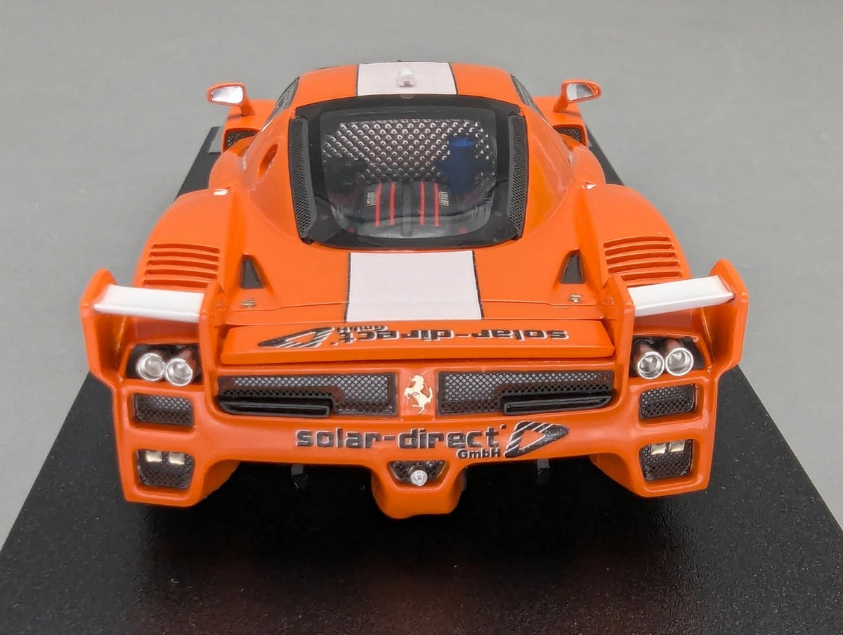 Modellautos 1:43 BBR Ferrari FXX  2006 Orange #21  Ltd 32/50 mit Vitrine und OVP