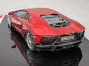 Eidolon Make Up 1:43 Lamborghini Aventador LP720-4 2013 Candy Red Engine Set OVP