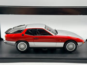 Modellautos 1:18 KK-Scale Porsche 924 Turbo 1986 Silber Rot mit OVP