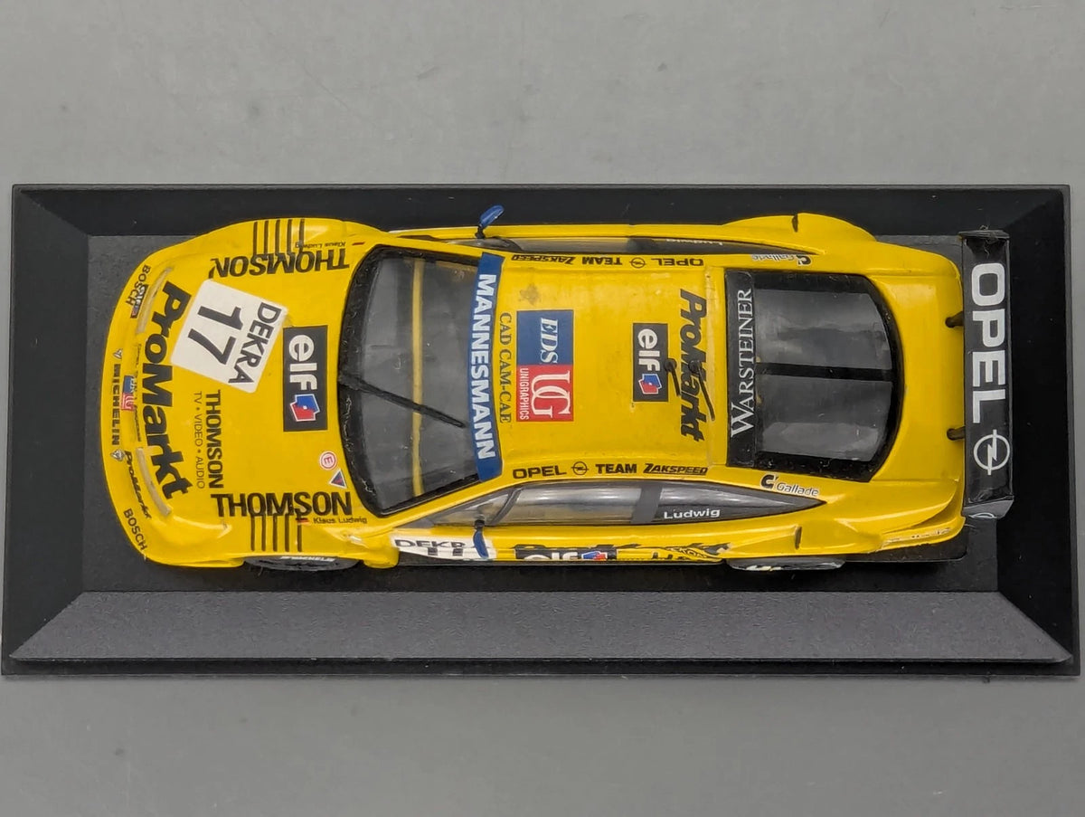 Modellautos 1:43 Minichamps Opel Calibra V6 4x4 DTM ITC 1995 #17 Ludwig OVP