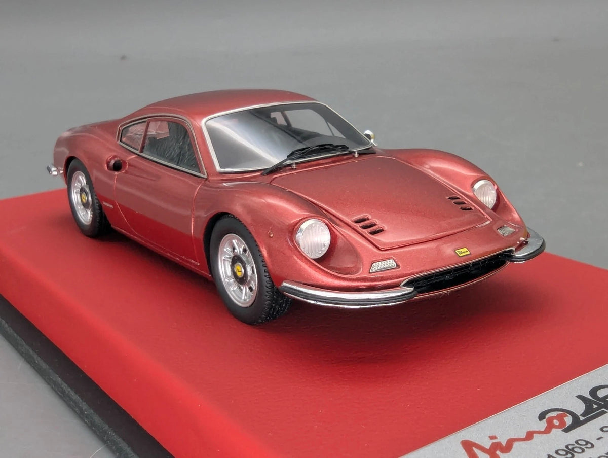 Modellautos 1:43 BBR Ferrari 246 GT Dino 1969 Auction CA 2017 07/20 mit OVP