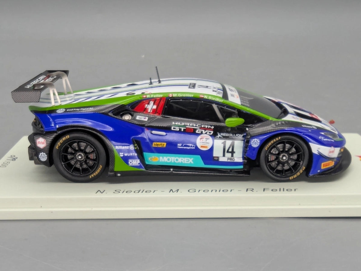 Modellautos 1:43 Spark SB382 Lamborghini Huracan GT3 EVO 24h Spa 2020 #14 OVP