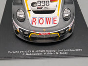 Modellautos 1:18 Spark Porsche 911 GT3 R Zweiter (2nd) 24h Spa 2019 #998 mit OVP