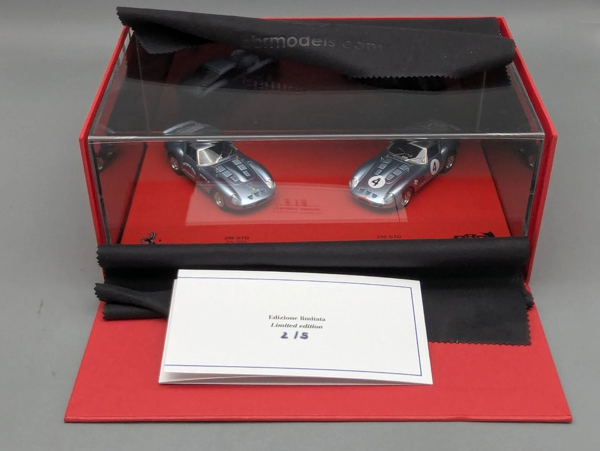 Modellautos 1:43 BBR  Ferrari 250 GTO S/N 3589 Set 2-tlg. 2/5 OVP