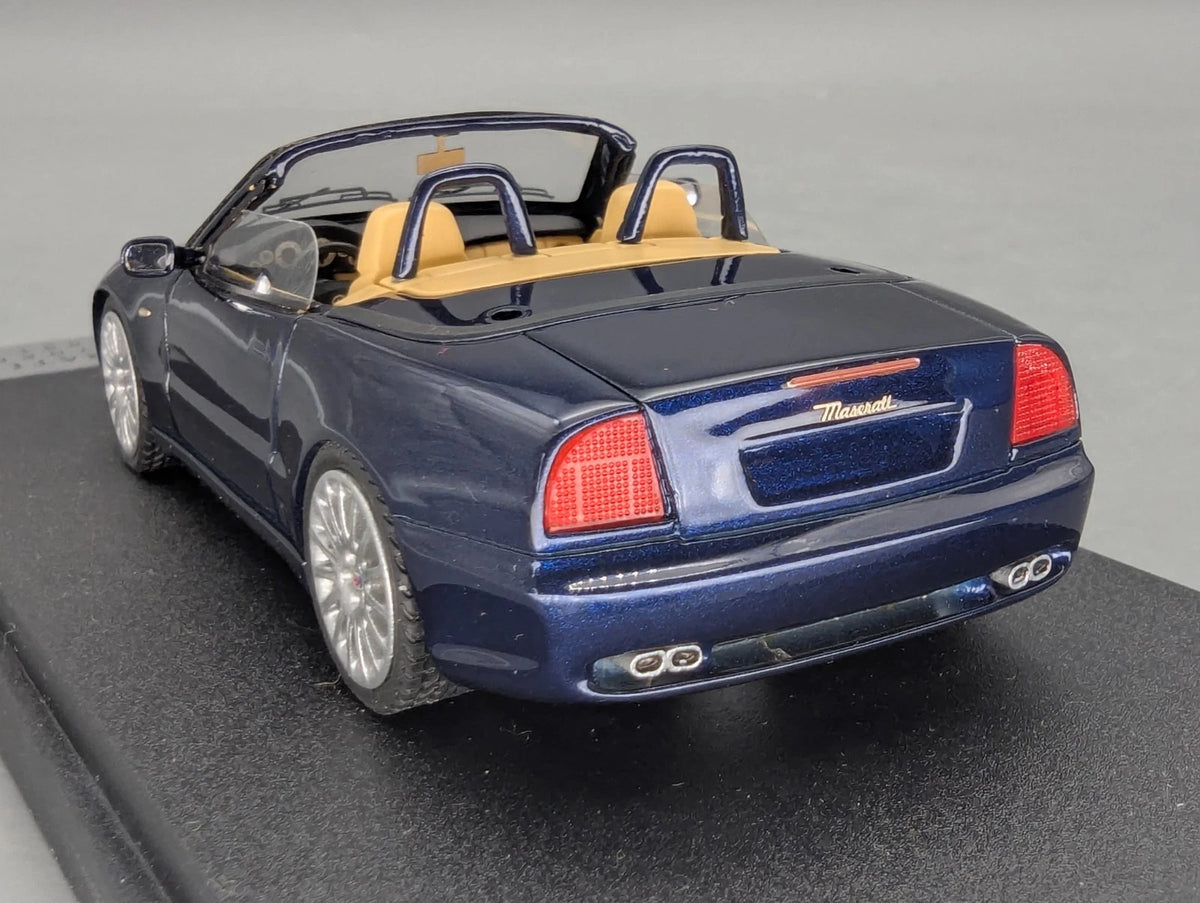 Modellautos 1:43 BBR Maserati 4200 Spyder 2001 Blau Metallic mit OVP