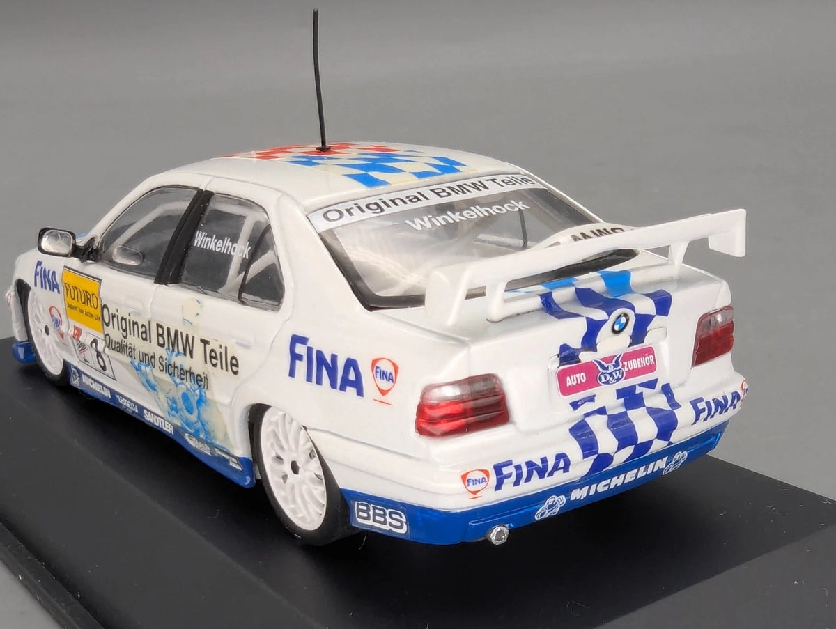 Modellautos 1:43 Minichamps BMW 320i E36 STW 1998 #8 Winkelhock mit OVP