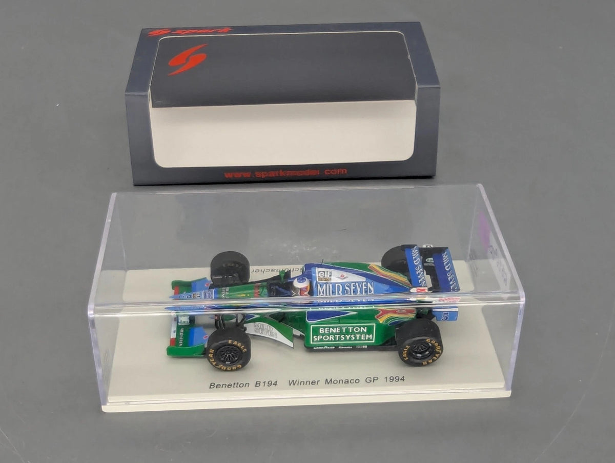 Modellautos 1:43 Spark S4481 Benetton B 194 WINNER Monaco 1994 #5 Schumacher OVP