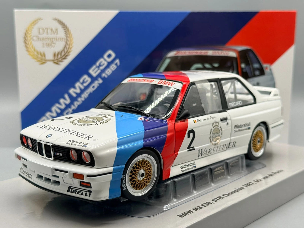 Modellautos 1:18 Werk83 BMW M3 E30 DTM Champion 1987 #2 mit OVP