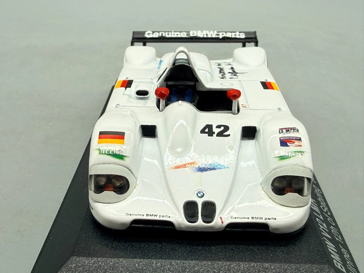 Modellautos 1:43 Minichamps BMW V12 LMR Winner 12h of Sebring 1999 #42 mit OVP