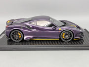 Modellautos 1:18 BBR Ferrari 488 Pista 2018 Violet Ltd 03/05 Stck in OVP