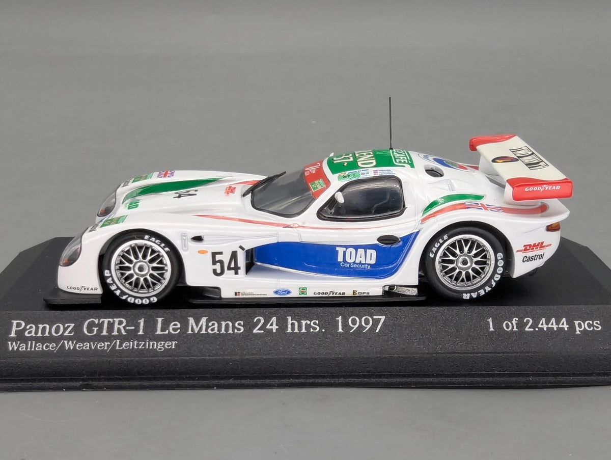 Modellautos 1:43 Action Panoz GTR-1 24h Le Mans 1997 Team DPR #54 mit OVP