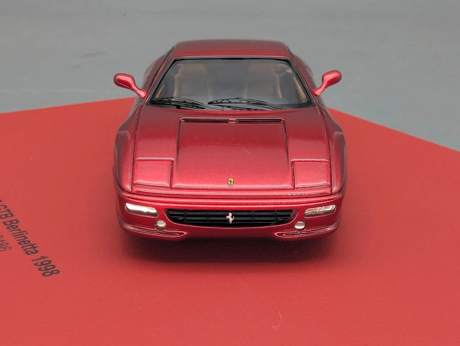 Modellautos 1:43 BBR Ferrari F355 GTB Berlinetta 1998 01/03 Rosso Fiorano OVP
