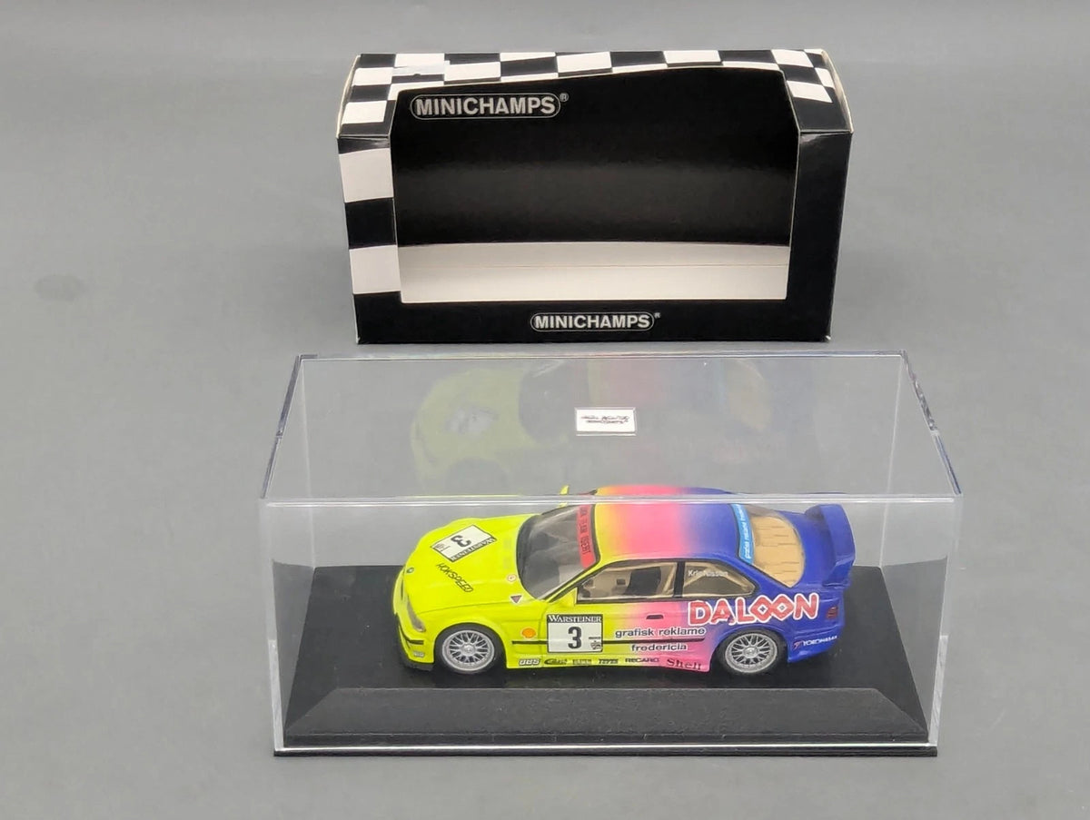 Modellautos 1:43 Minichamps BMW E36 M3 Gruppe A DTC 1995 #3 K. Nissen mit OVP