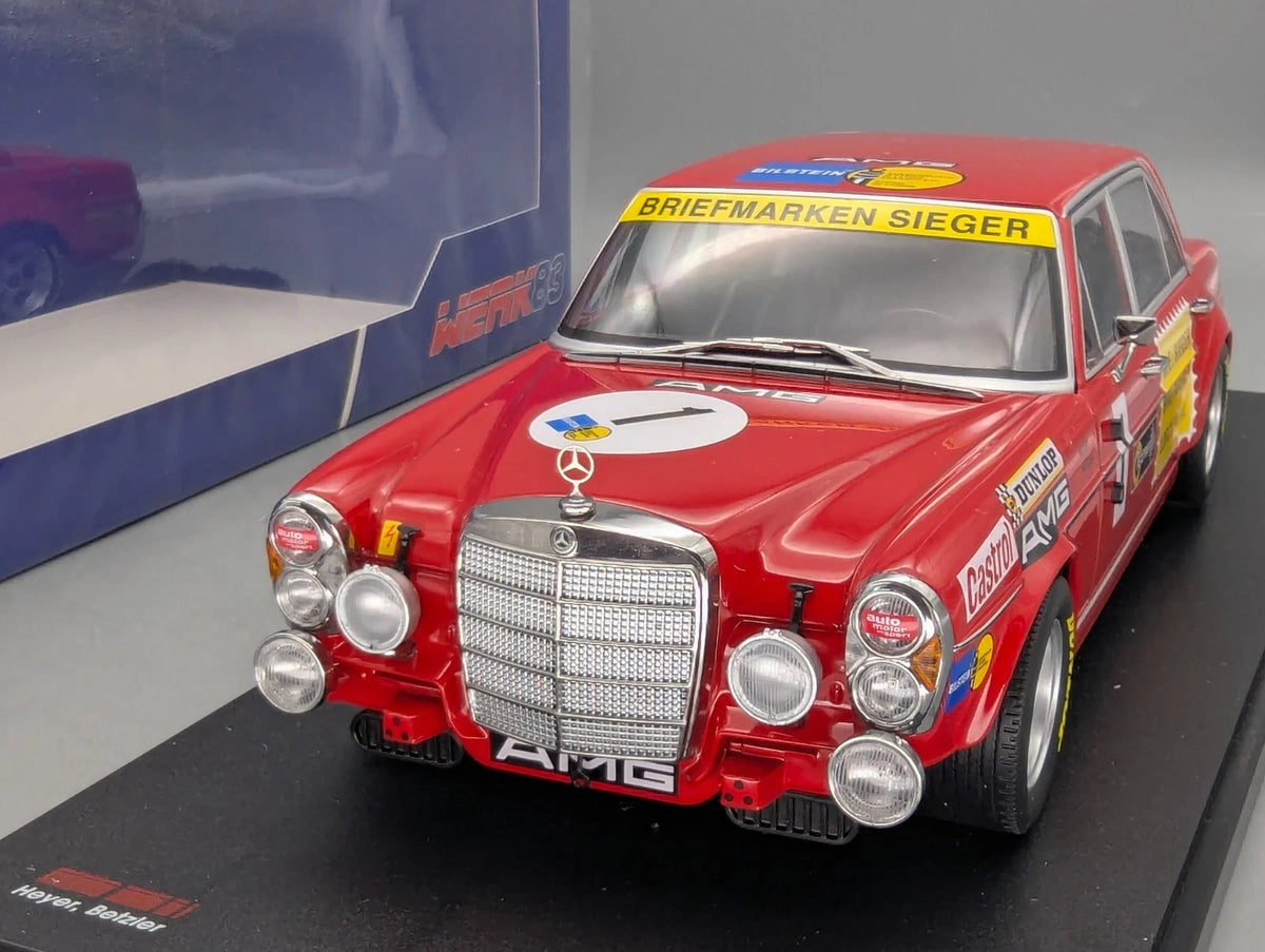 Modellautos 1:18 Werk83 Mercedes-Benz AMG 300 SEL 6.8 Nürburgring 1972 #1 OVP