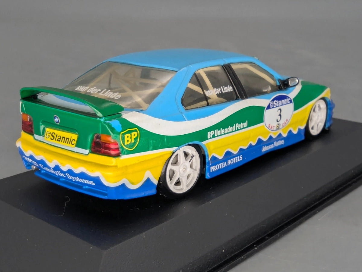 Modellautos 1:43 Minichamps BMW 318i  is/4 South Africa #3 v. d. Linde mit OVP