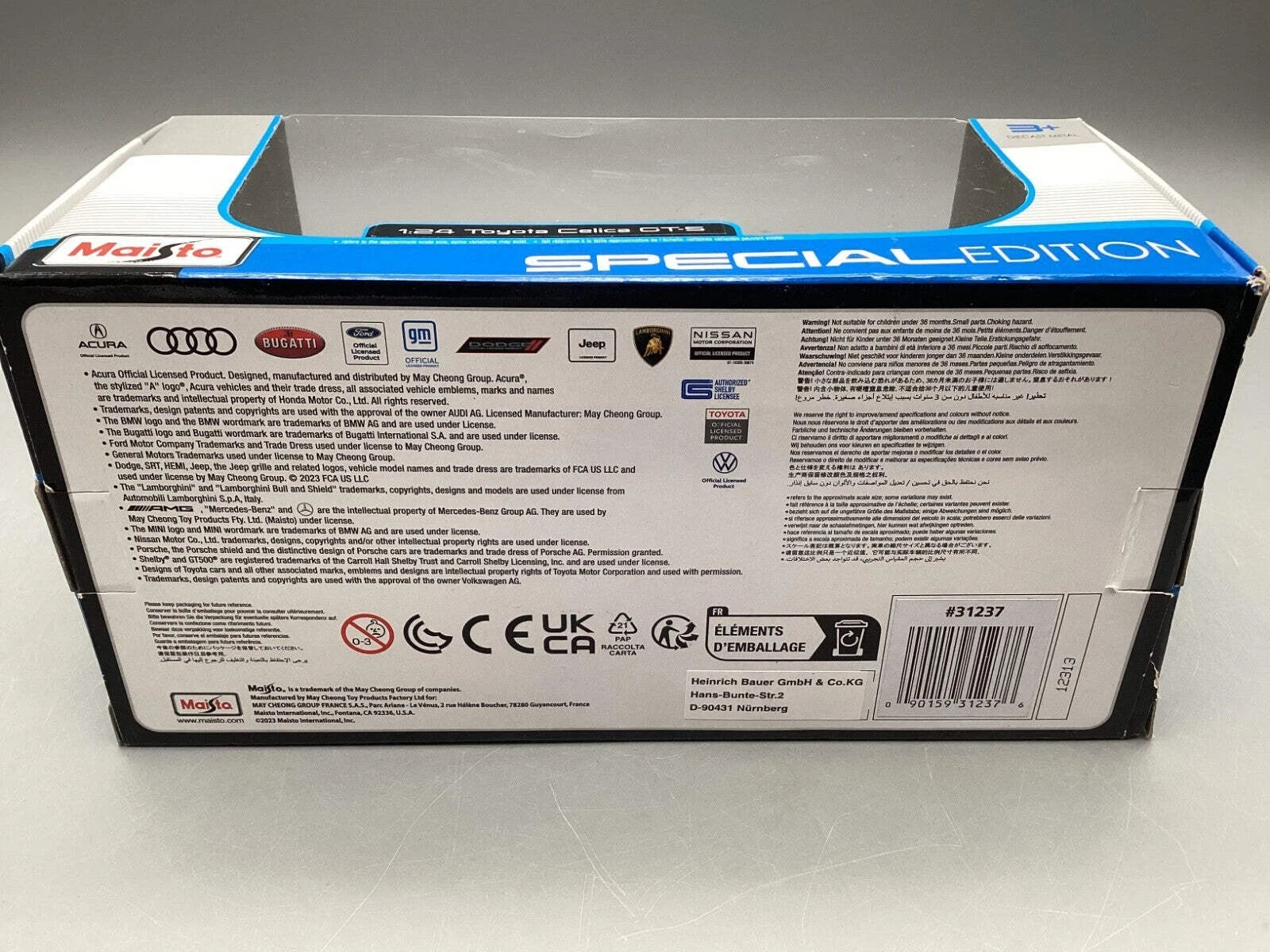 Modellautos 1:24 Maisto Special Edition Toyota Celica GT-S mit OVP