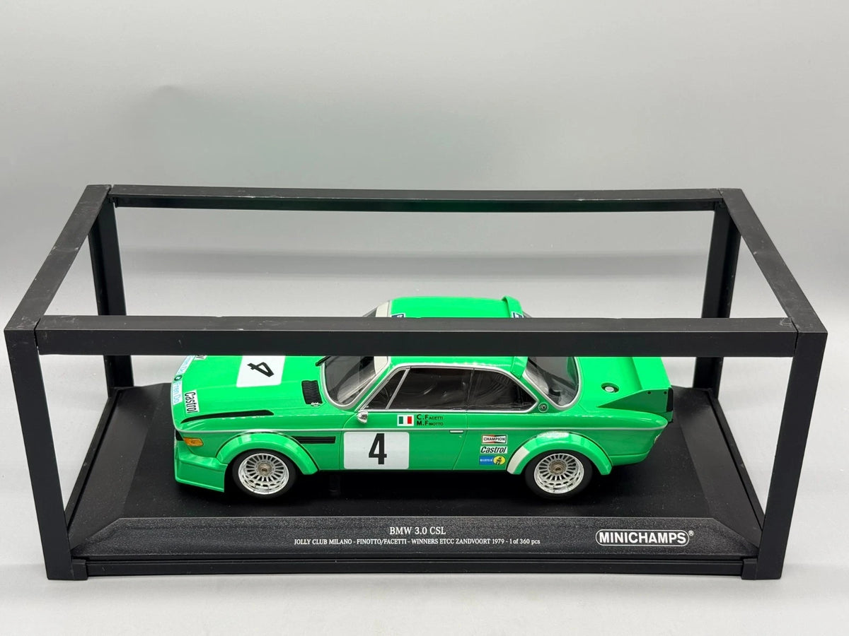 Modellautos 1:18 Minichamps BMW 3.0 CSL Winner ETCC Zandvoort 1979 #4 mit OVP