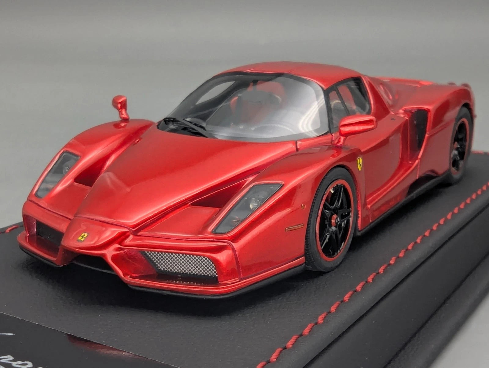 Modellautos 1:43 BBR Executive Calsito Ferrari Enzo F1 2007B Red Ltd 79/80 OVP