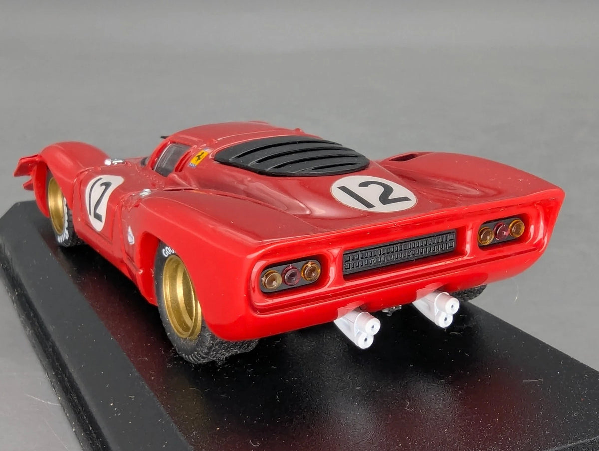 Modellautos 1:43 Best Model Ferrari 312 P Coupe 1969 #12 P. Rodriguez mit OVP