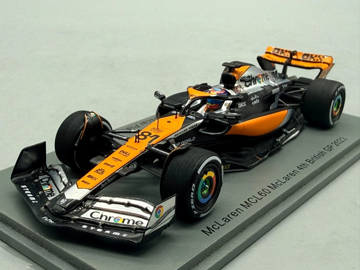 Modellautos 1:43 Spark McLaren MCL60 McLaren 4th British GP 2023 mit OVP