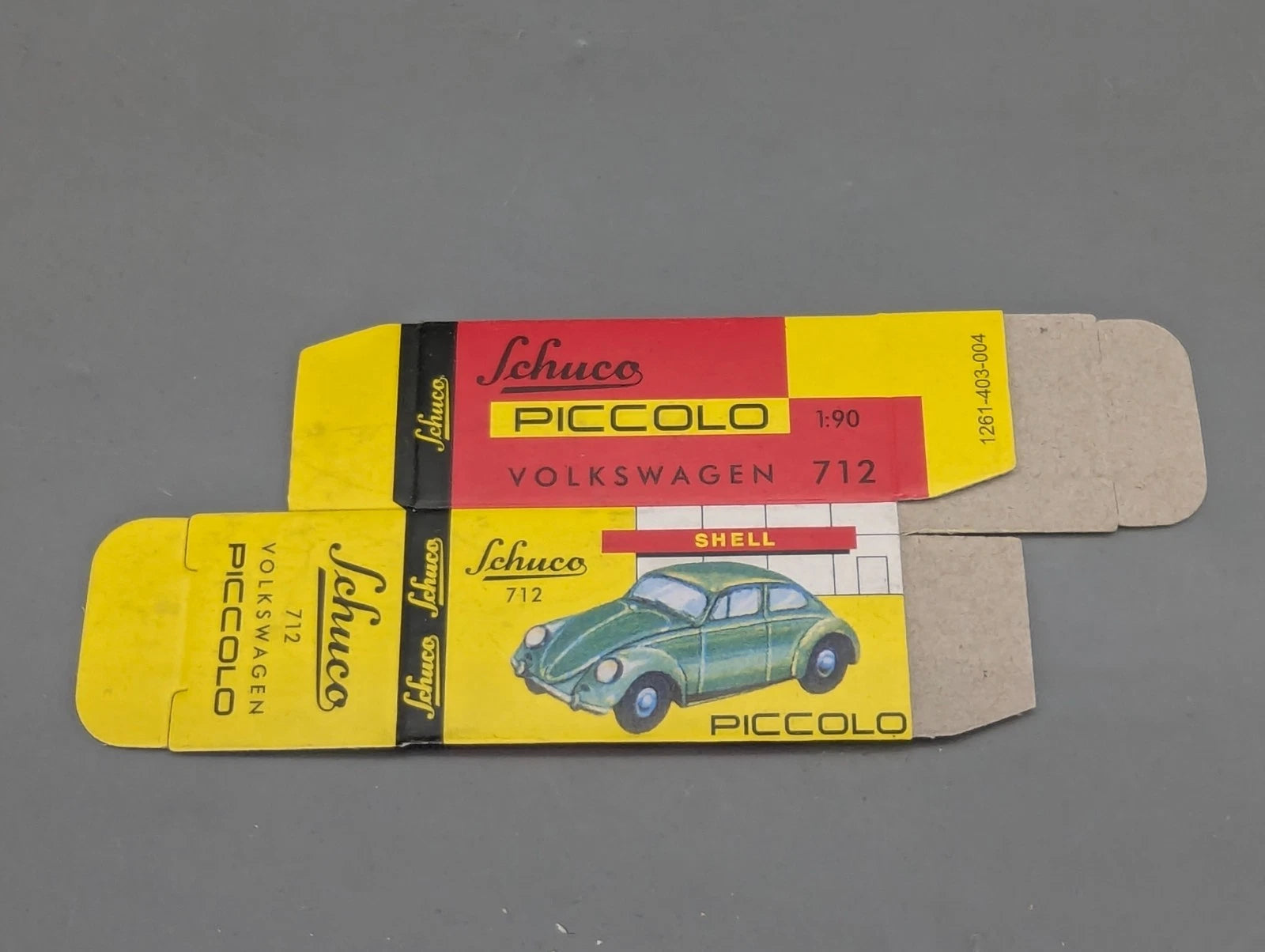Modellautos 1:90 Schuco Piccolo-Set Gulf Racing VW Käfer und Porsche 914 in OVP