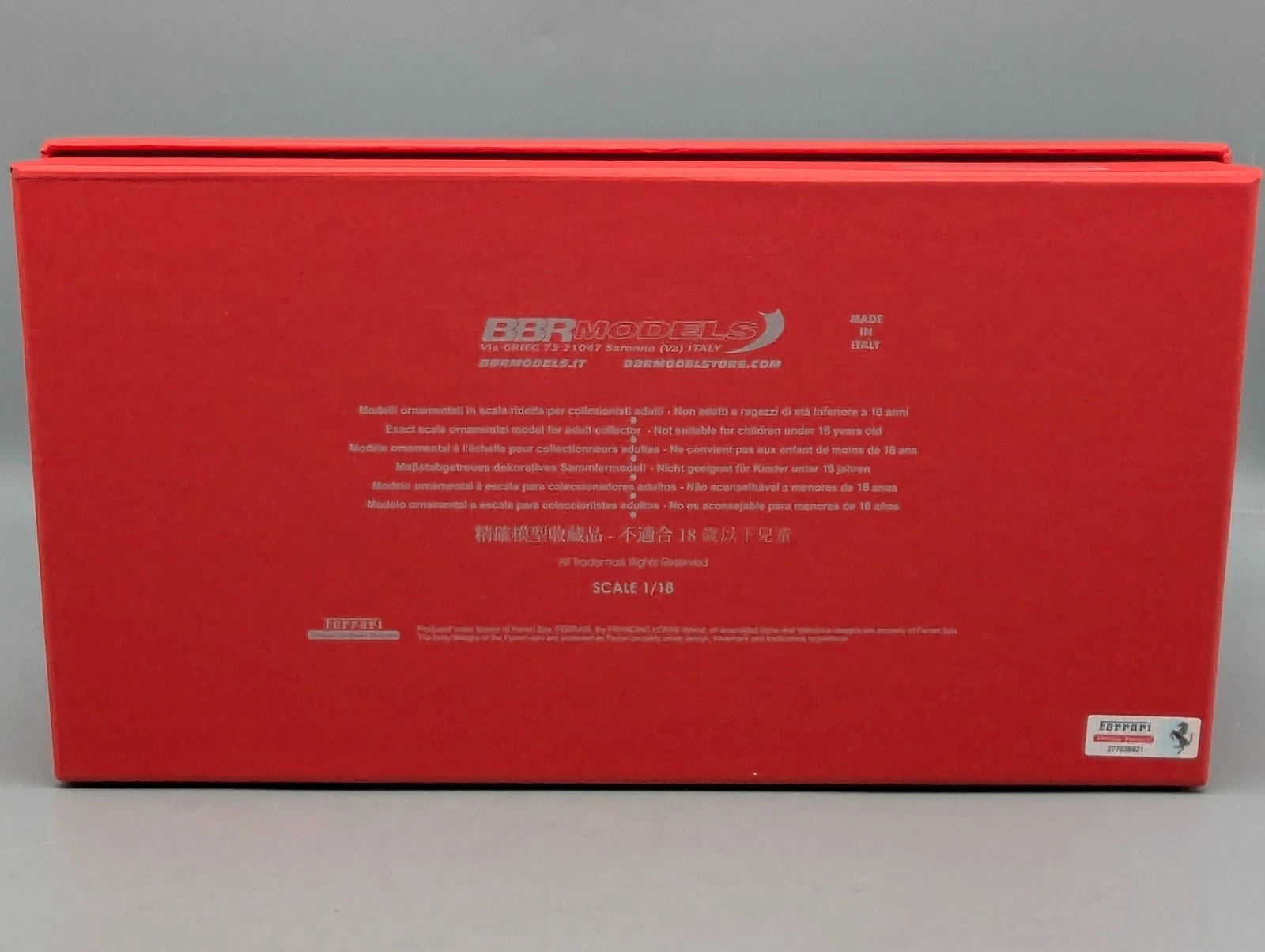 Modellautos 1:18 BBR Ferrari 250 GT Lusso S/N 5117 GT 2009 Ltd 01/18 mit OVP