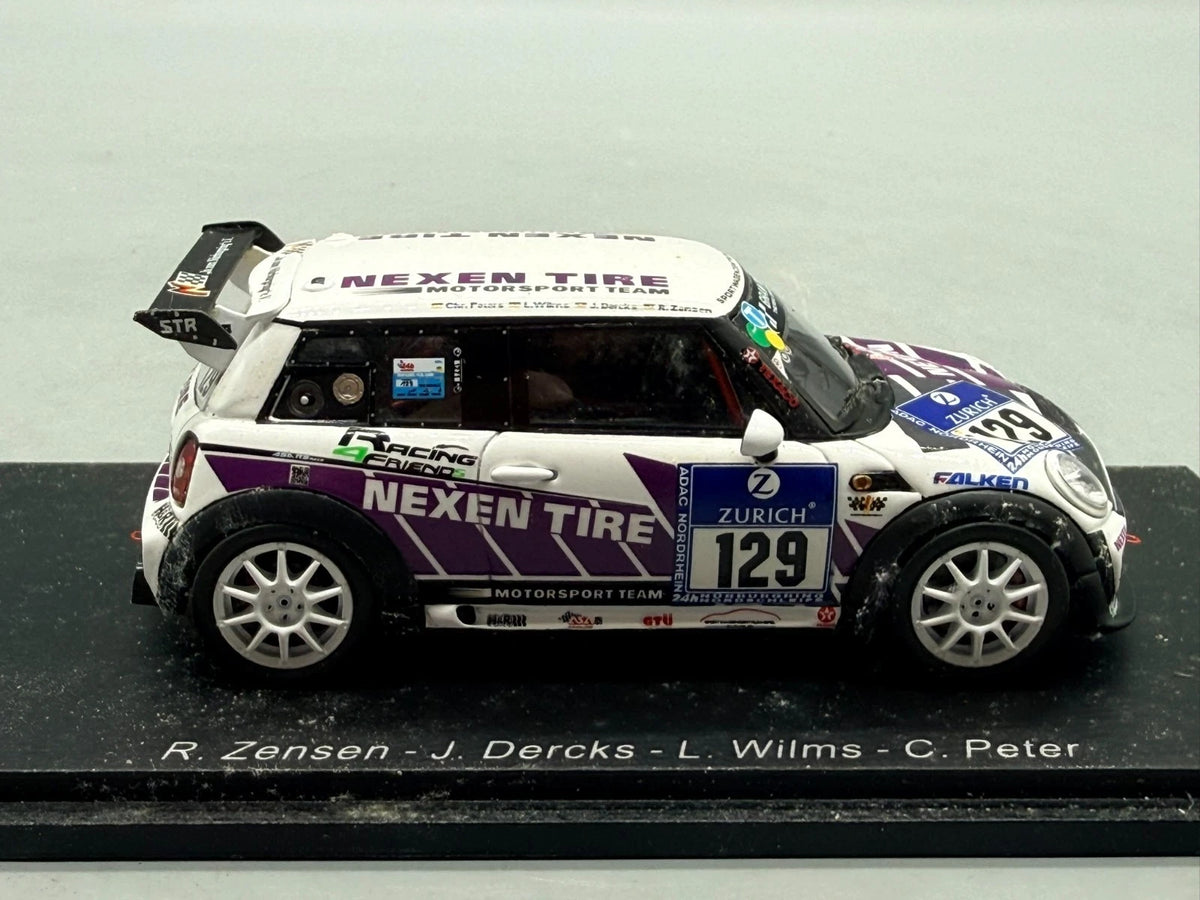 Modellautos 1:43 Spark Mini JCW #129 24h Nürburgring 2013 + OVP