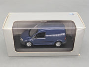 Modellautos 1:43 Minichamps Volkswagen VW Caddy Dunkelblau mit Dealer OVP