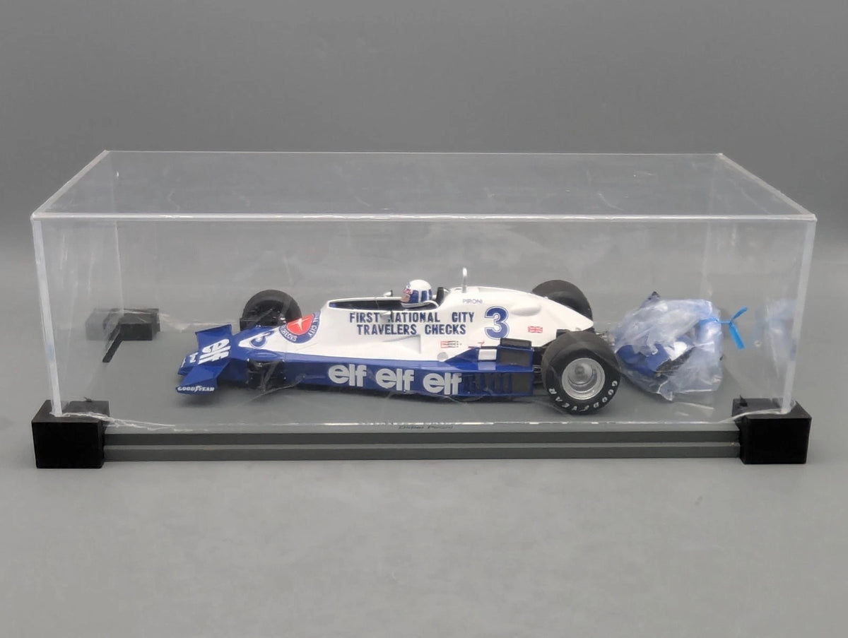 Modellautos 1:18 Spark 18S721 Tyrrell 008 Monaco GP '78 #3 Pironi BESCHÄDIGT OVP