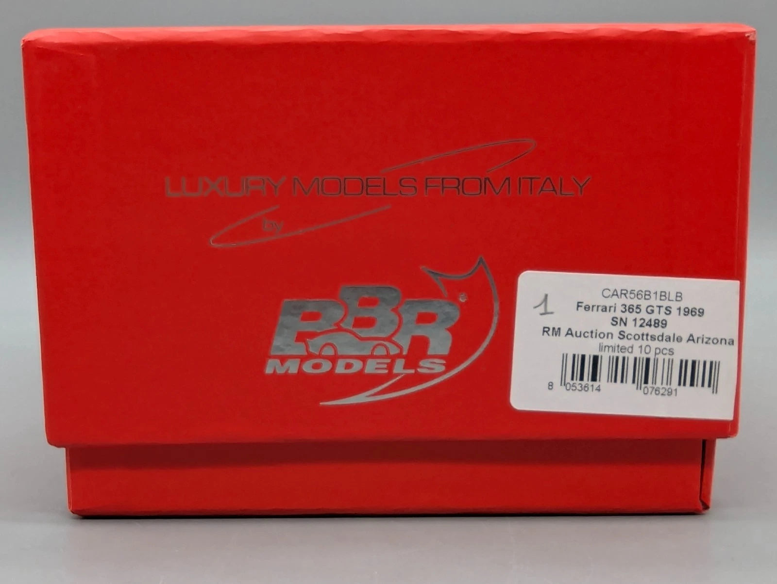 Modellautos 1:43 BBR Ferrari 365 GTS 1969 RM Auction Scottsdale Ltd 01/10 OVP