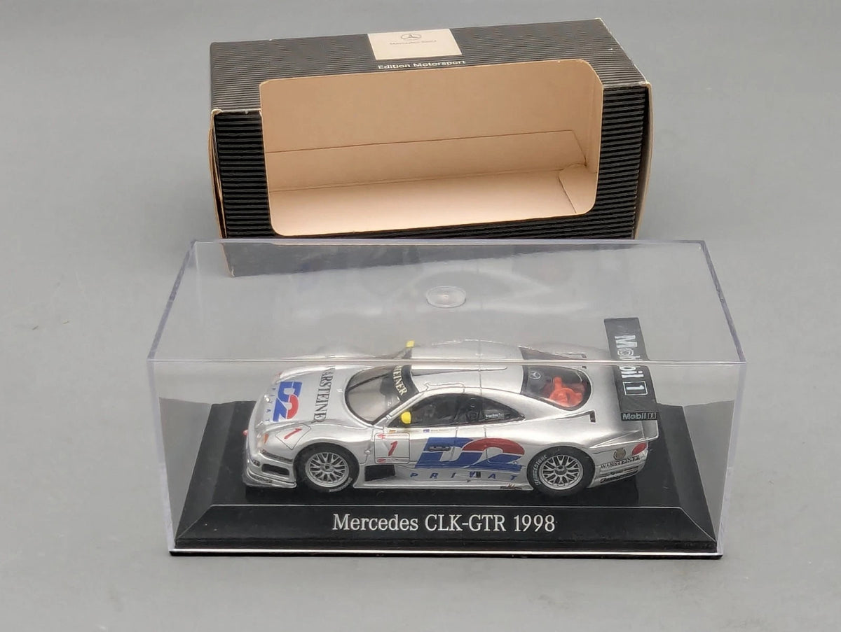 Modellautos 1:43 Maisto Mercedes Benz CLK-GTR 1998 #1 mit  Dealer OVP