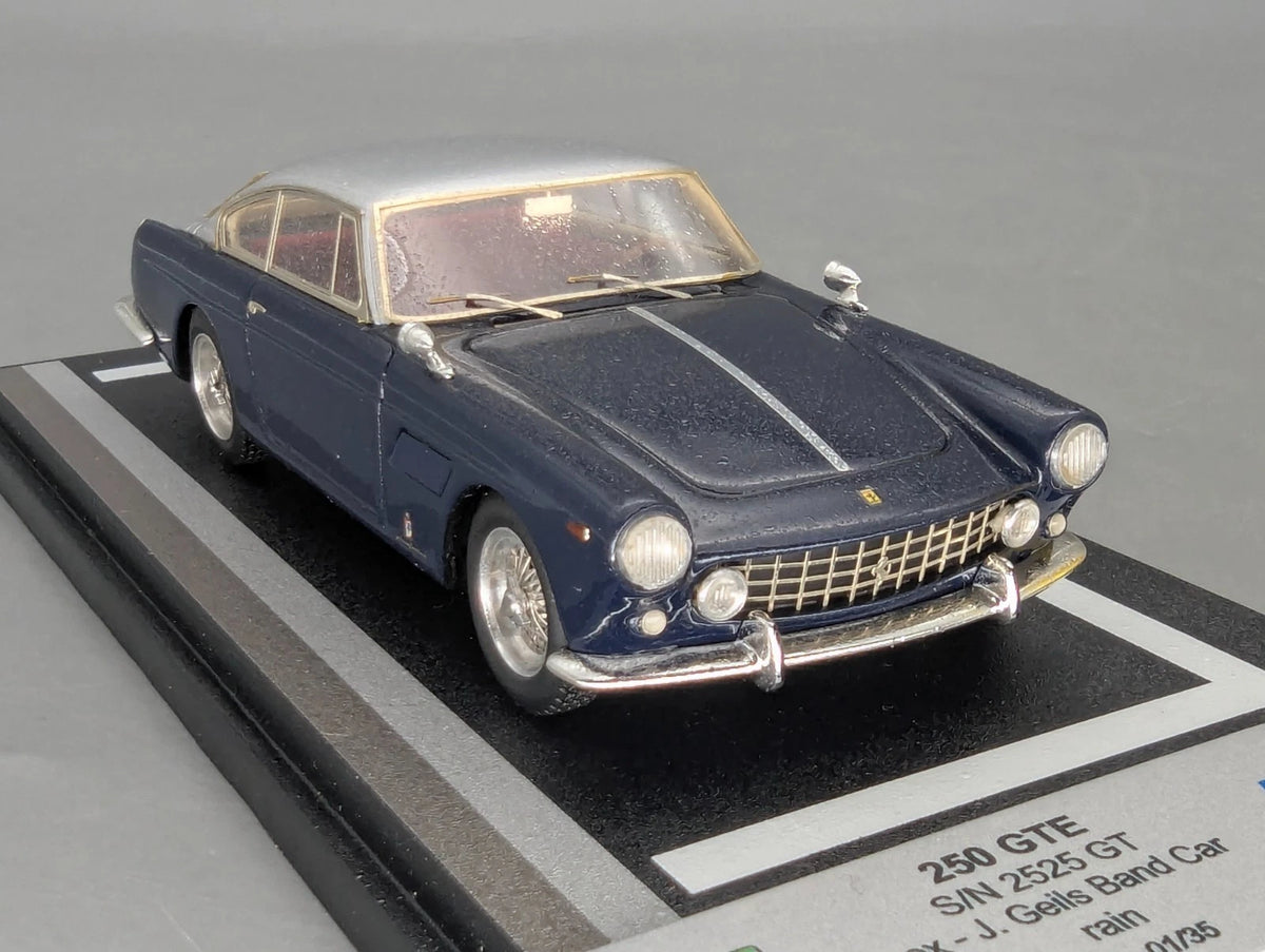 Modellautos 1:43 BBR Ferrari 250 GTE J. Geils Band Rain Version 1/35 Stück OVP