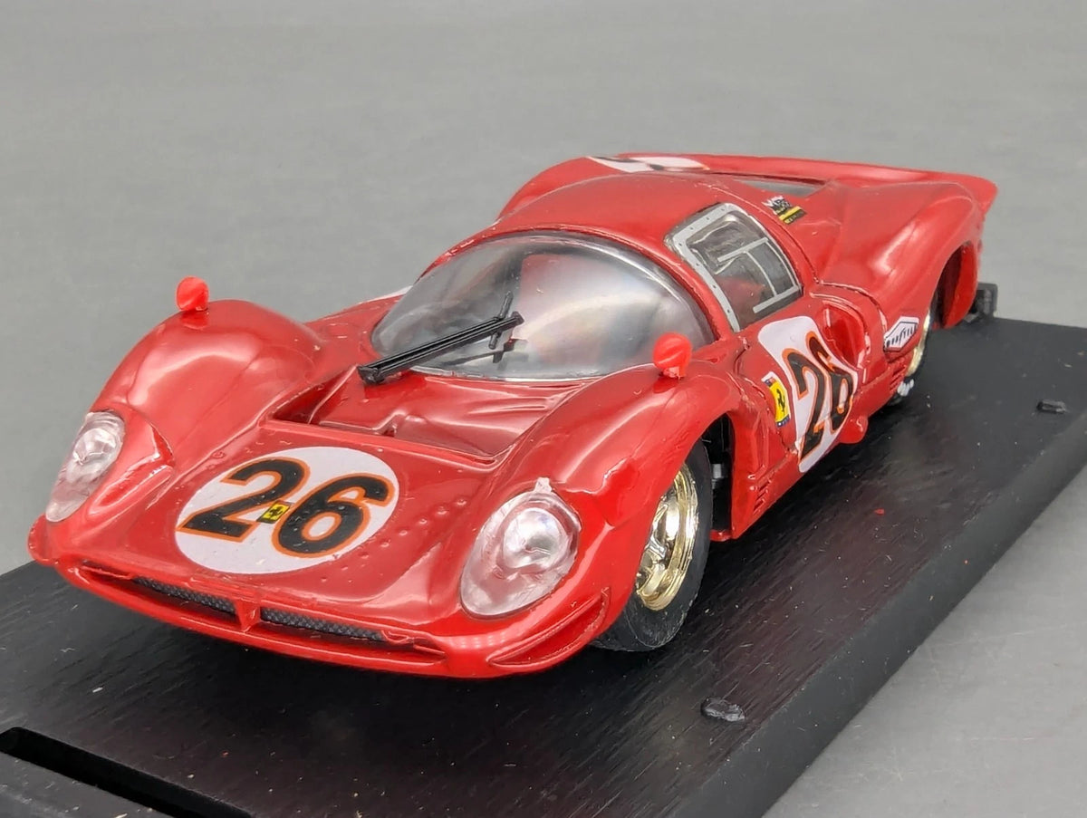 Modellautos 1:43 Brumm Ferrari 412P Coupe Daytona 1967 #26 mit OVP