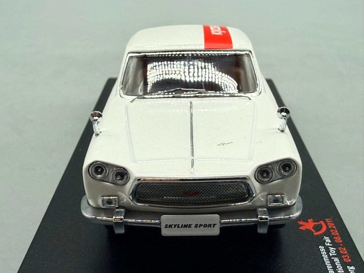 Modellautos 1:43 Kyosho Nissan Prince Skyline Sport Coupe Spielwarenmesse + OVP