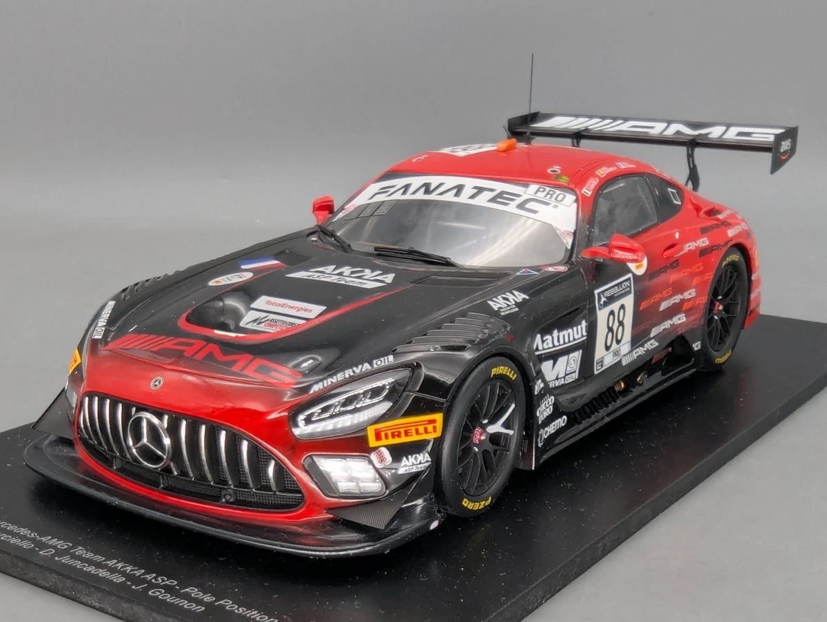 Modellautos 1:18 Spark Mercedes AMG GT3 Pole Position 24h Spa 2021 #88 OVP