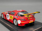 Modellautos 1:43 Spark Mercedes SLS AMG GT3 24h Spa 2011 "Rote Sau" #35 Vitrine