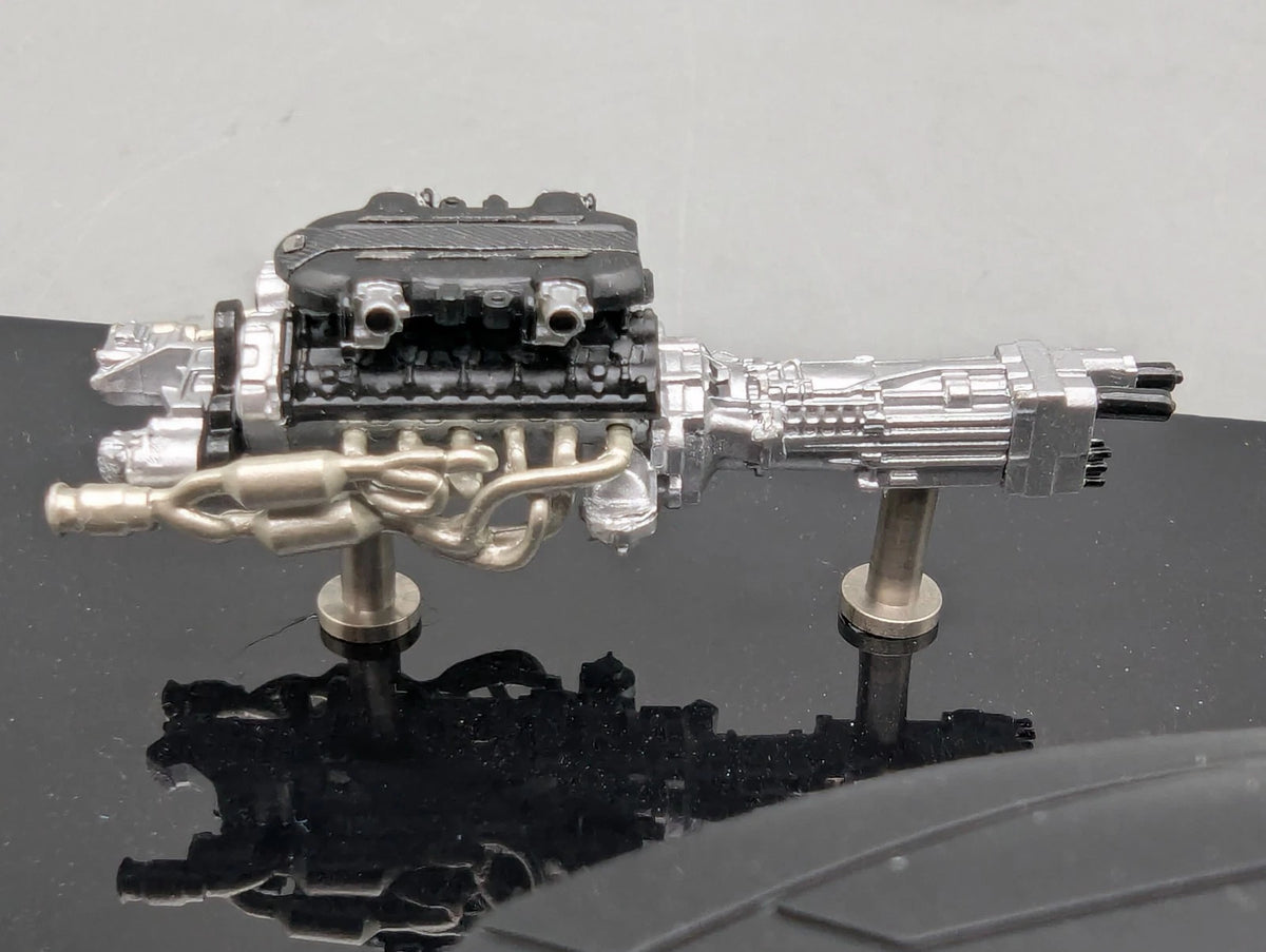 Eidolon Make Up 1:43 Lamborghini Aventador LP700-4 2011 Engine Set Matt Blck OVP