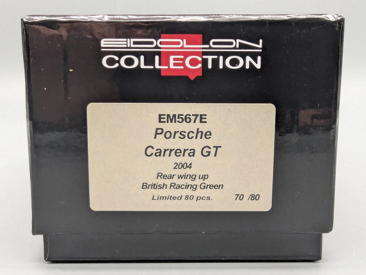 Eidolon Make Up 1:43 Porsche Carrera GT 2004 Rear Wing Up Ltd 70/80 Stck mit OVP
