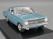 Modellautos 1:43 Minichamps Opel Rekord A Coupe hell Blau Metallic mit OVP