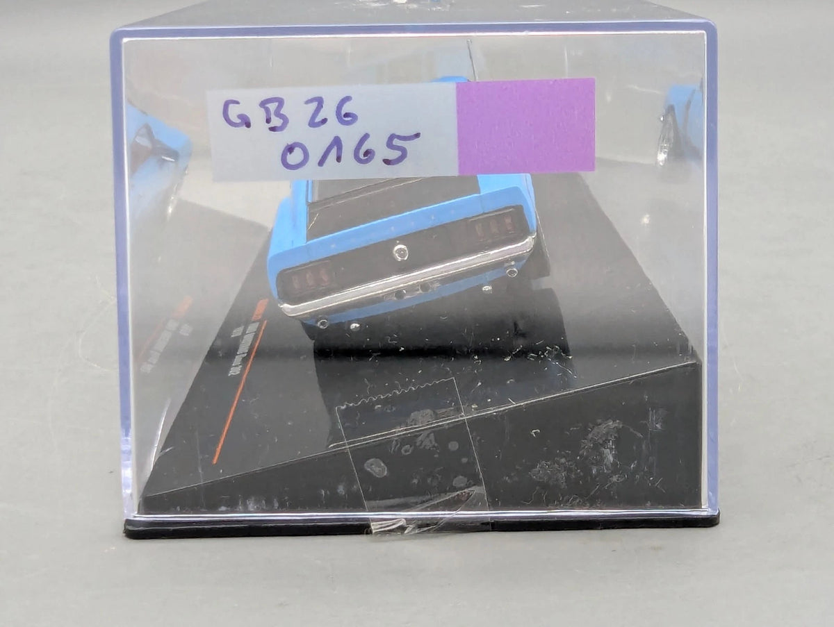 Modellautos 1:43 Ixo Ford Mustang Boss 302 1970 mit Vitrine